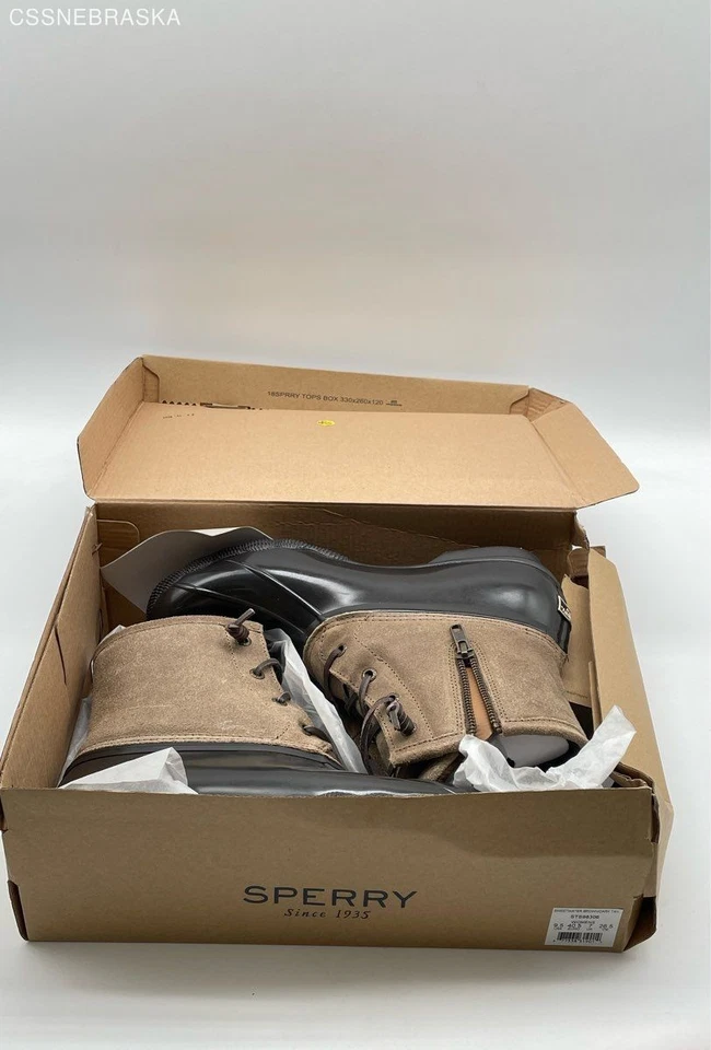 Sperry Brown/Dark Tan Women's Top Sider Sweetwater Boots - Size 9.5 - Image 1 of 4