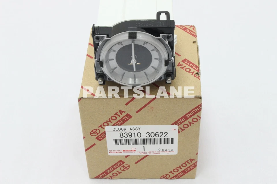 83910-30622 Lexus GS350 GS450h 2013 OEM Genuine Dash Clock Analog Luxury - Image 1 of 3