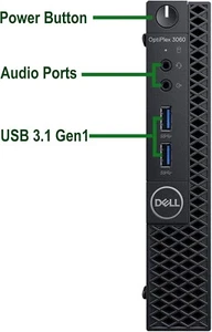 Dell OptiPlex Mini Desktop i5-8400T 16GB 256GB SSD Windows 11 Pro WI-FI - Picture 1 of 4
