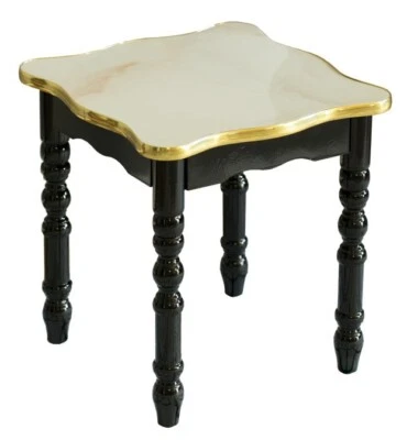 Fabulaxe - Quickway Imports, New Versatile Square Wooden - Accent End/Side Table - Image 1 of 3