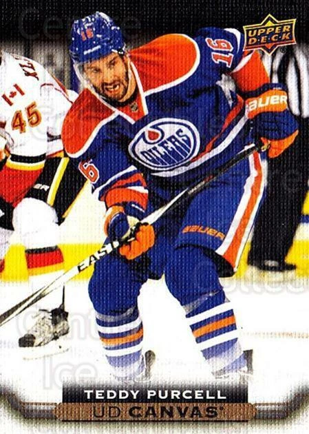 2015-16 Upper Deck Canvas #153 Teddy Purcell - Image 1 of 1