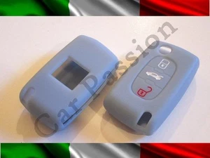 Coquille Clé Cover Fiat Silicone Ulysse Scudo Clé Shell 3 Touches Caoutchouc - - Picture 1 of 1
