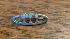 Fantástico broche de oro 9K.375 ópalos vintage ¡MIRA!!! - Imagen 1 de 2