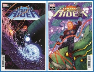 COSMIC GHOST RIDER #1 & 2 (1:25) VARIANT SET Marvel 2023 NM- NM - Picture 1 of 7