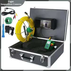 7" Kanalkamera HD Abfluss Rohr Inspektion Kamera LCD Monitor Wasserdicht 1000TVL - Bild 1 von 27