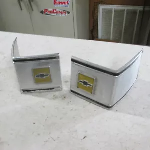 73 74 75 76 77 78 79 80 CHEVROLET PAJARITA CABINA ESQUINA MOLDURAS SET ORIGINAL GM - Imagen 1 de 7