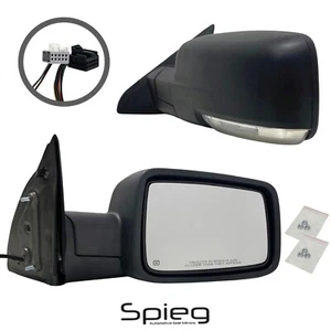 Pair Side Mirror for 2009-2018 RAM 1500 2500 with Manual Folding Puddle Lamp - Picture 1 of 10