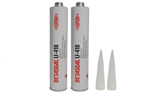 (2) Tubes U-418 Dow Auto Glass Adhesive, Urethane-Primerless 10.5oz 310ml - Picture 1 of 4