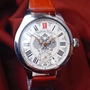 Orologio svizzero Pavel Bure orologio da polso uomo vintage matrimonio stile classico revisionato - Foto 1 di 11