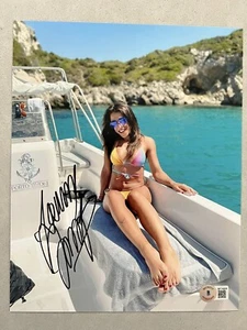 Joanna Jedrzejczyk autographed signed 8x10 photo Beckett BAS COA UFC Sexy Hot - Picture 1 of 1