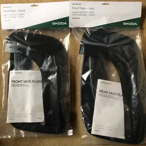Genuine SKODA KODIAQ Mk2 FRONT & REAR MUDFLAPS 57H075111 & 57H075101 2024-25 - Picture 1 of 2
