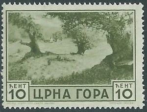1943 MONTENEGRO IL SERTO DELLA MONTAGNA 10 CENT MNH ** - RB9-10 - Imagen 1 de 1