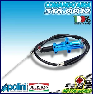 COMANDO LEVA STARTER ARIA MANUALE POLINI BLU ELETTRICO con FILO - 316.0012 - Foto 1 di 1