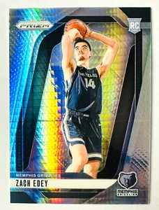 2024-25 Panini Prizm Zach Edey SILVER Hyper Prizm RC #249 Grizzlies Rookie! - Bild 1 von 3