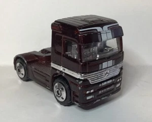 Matchbox Dark Red Mercedes-Benz Actros 2005 1:64 Scale Diecast Vehicle Thailand - Picture 1 of 6