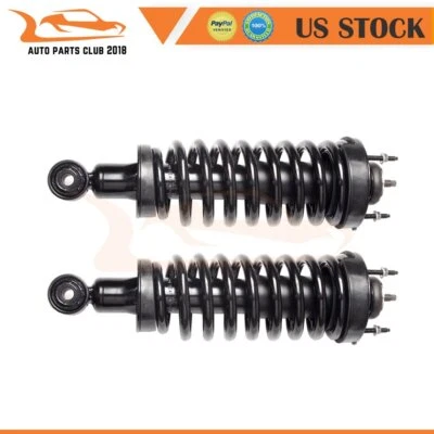 2Pcs Quick Complete Struts Shocks Springs & Mount For Lincoln Town Car 2003-2011 Foto 1 de 4