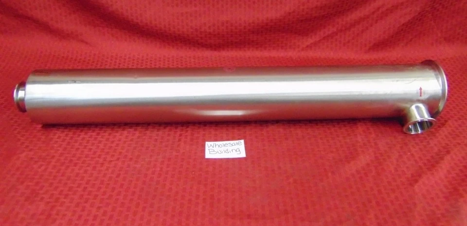 SPX SANITARY SS316L, 949933 ANGLE-LINE STRAINER TUBE SIDE INLET 1-1/4" X 33" - Image 1 of 4