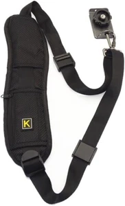 Rapid Camera Neck Strap Shoulder Belt Sling for DSLR Digital SLR Camera Black - Picture 1 of 7