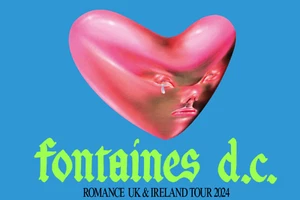 Custom Fontaines DC Flag Banner. 5ft x 3ft. Fontaines DC Gift, Free Delivery. - Picture 1 of 1