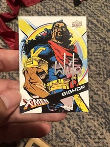 SDCC 2024 Exclusive Upper Deck X-MEN '97 Bishop Promo Whilce Portacio Signed - Picture 1 of 2