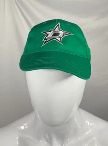 Dallas Stars NHL Werbe-Kappe/Mütze Erwachsene Unisex grün geschwungene Krempe StrapBack - Bild 1 von 6