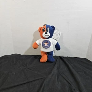 Good Stuff" Plush 8" #1 Fan Teddy Bear Houston Astros Baseball MLB NWT  - Picture 1 of 9