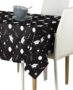 Graduation Celebration Signature Tablecloth Assorted Sizes - Picture 1 of 1