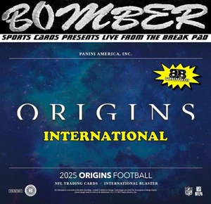 Cincinnati Bengals 2025 Panini Origins Football International 5-Box Break 3 - Picture 1 of 1