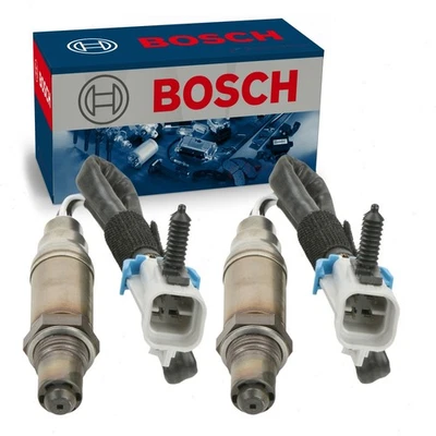 2 sensores de oxígeno aguas arriba Bosch para GMC Envoy XUV 2005 5,3 L V8 O2 escape oz Foto 1 de 4