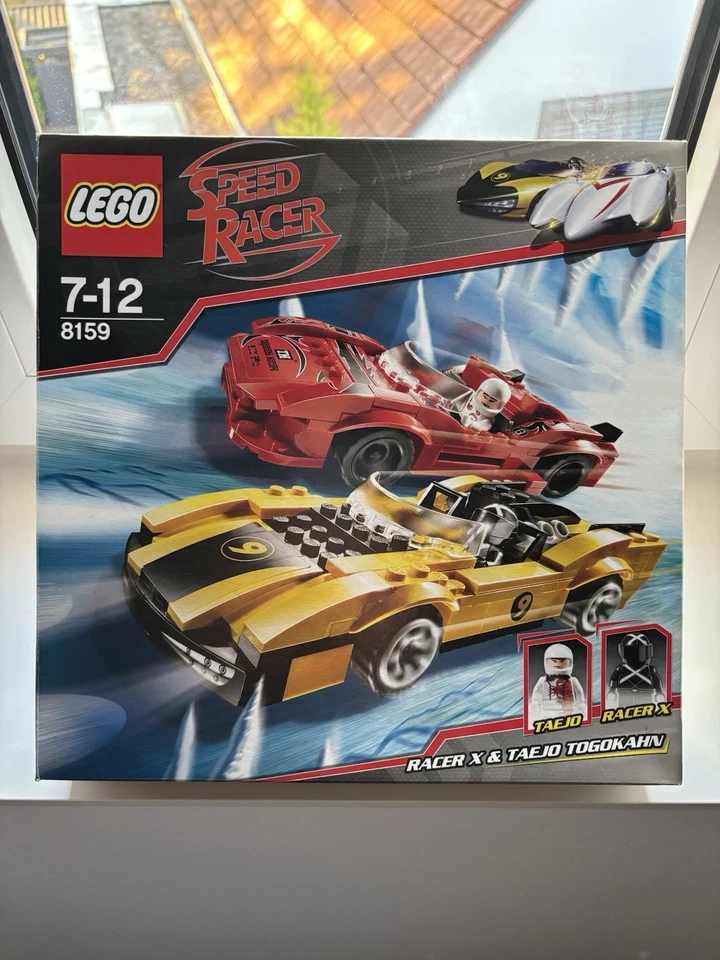 LEGO Speed Racer: Racer X & Taejo Togokhan (8159) - vollständig mit OVP & OBA - Bild 1 von 2