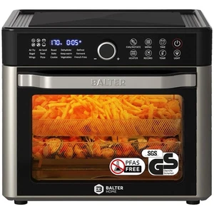 BALTER 22 litri Air Fryer 1700 W touch panel friggitrice ad aria calda HL-2200 XXL argento - Foto 1 di 7