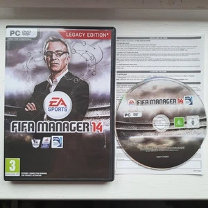 FIFA Manager 14 Legacy Edition PC Game DVD ROM Complete Football Rare Tested VGC - Picture 1 of 10