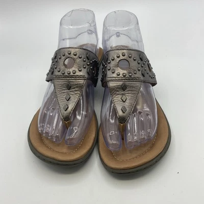 Sandalias Ariat North Star para mujer peltre plateado sin cordones chanclas tanga de playa 8,5 Foto 1 de 4