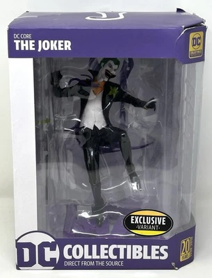 罕见 2018 DC Core The Joker DC 收藏品亚马逊独家变体雕像 — 第 1/4 张图片