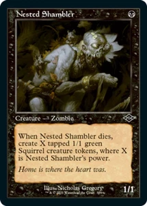 NESTED SHAMBLER ( RF ) X 4 N/M- MODERN HORIZONS 2 MAGIC THE GATHERING - Picture 1 of 1