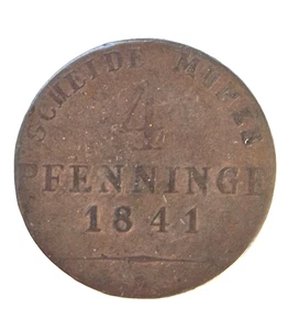 Preussen 4 Pfennige 1841 A Scheidemünze sehr selten !! - Bild 1 von 4