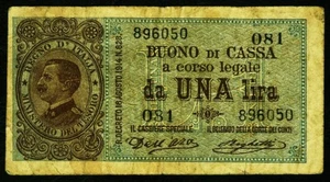 ITALIA. 1 lira 1914. 36a - Imagen 1 de 2