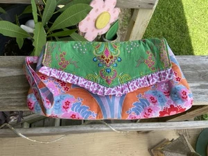 Cloth Purse/ Flowered/ Shabby Chic / Clean Greenhouse Los Angeles - Picture 1 of 12
