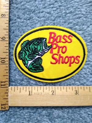 RARO BASS PRO SHOPS PESCA PLANCHA EN PARCHE, PUEDE TENER ARRUGAS DIFÍCILES DE VER Foto 1 de 2