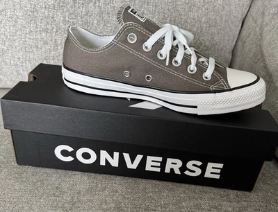 Size 6.5 - Men’s | 8.5 - Women’s Converse Chuck Taylor All Star Low Top Charcoal — 第 1/4 张图片