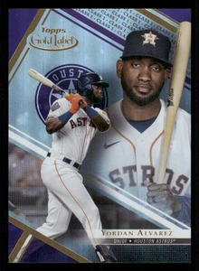 2021 Topps Gold Label Class 1 Purple #45 Yordan Alvarez /99 - Picture 1 of 2
