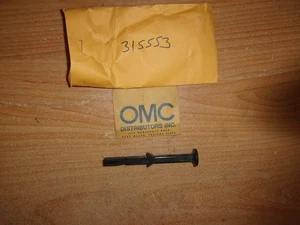GENUINE OMC Choke Knob 315553 0315553 NEW 20 & 25 HP SEE DETAILS FOR FIT - Picture 1 of 4