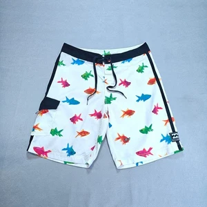 Billabong Rare Fish Board shorts W32 Men's (skuD5) - Picture 1 of 8
