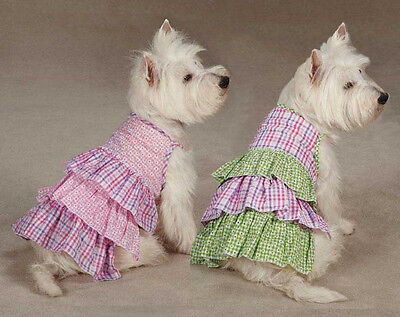 Summer Breeze Dog Dress Zack & Zoey Gingham S...