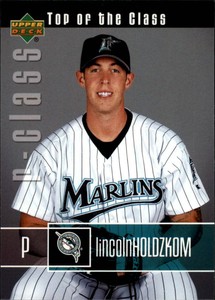 2004 Upper Deck r-class Baseball Card #97 Lincoln Holdzkom TC Rookie