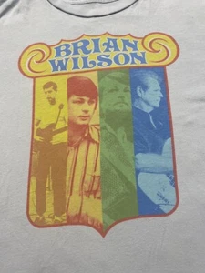 VINTAGE Brian Wilson Presents Smile 2005 Tour T-shirt NE784 - Picture 1 of 3