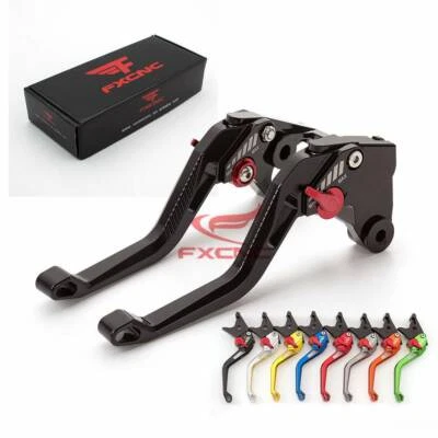 For Kawasaki ZX6R/636 Z750R Z1000 ZX10R CNC 3D Clutch Brake Levers Adjustable - Image 1 of 4