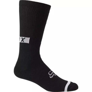 Fox Racing 10" Defend Crew Sock - Black - 2022 - Picture 1 of 2