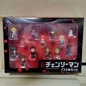 Sitting Chainsaw Man figure 13 Set Denji Makima Pochita Power Aki Himeno New - Picture 1 of 1