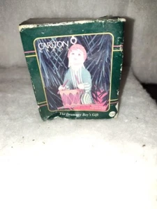 Vintage 1999 Carlton Cards "The Drummer Boy's Gift" Christmas Ornament - Picture 1 of 10